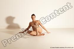 Modern Aerobic reference poses of Estera